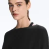 Tricou ajustat la talie din amestec de bumbac Tricou ajustat la talie din amestec de bumbac