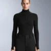 Tricou cu guler în V din tricot cu nervuri, strat de bază termic Tricou cu guler în V din tricot cu nervuri, strat de bază termic