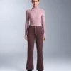 Tricou cu guler în V din tricot cu nervuri, strat de bază termic Tricou cu guler în V din tricot cu nervuri, strat de bază termic