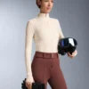 Tricou cu guler în V din tricot cu nervuri, strat de bază termic Tricou cu guler în V din tricot cu nervuri, strat de bază termic