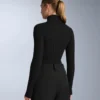 Tricou cu guler în V din tricot cu nervuri, strat de bază termic Tricou cu guler în V din tricot cu nervuri, strat de bază termic