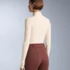 Tricou cu guler în V din tricot cu nervuri, strat de bază termic Tricou cu guler în V din tricot cu nervuri, strat de bază termic