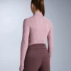 Tricou cu guler în V din tricot cu nervuri, strat de bază termic Tricou cu guler în V din tricot cu nervuri, strat de bază termic