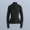 Tricou cu guler în V din tricot cu nervuri, strat de bază termic Tricou cu guler în V din tricot cu nervuri, strat de bază termic