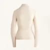 Tricou cu guler în V din tricot cu nervuri, strat de bază termic Tricou cu guler în V din tricot cu nervuri, strat de bază termic
