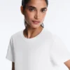 Tricou cu mâneci scurte din amestec de bumbac, croială regular Tricou cu mâneci scurte din amestec de bumbac, croială regular