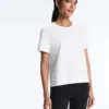 Tricou cu mâneci scurte din amestec de bumbac, croială regular Tricou cu mâneci scurte din amestec de bumbac, croială regular