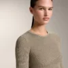 Tricou de bază din tricot texturat Tricou de bază din tricot texturat