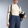 Tricou din tricot termic cu detalii contrastante Tricou din tricot termic cu detalii contrastante