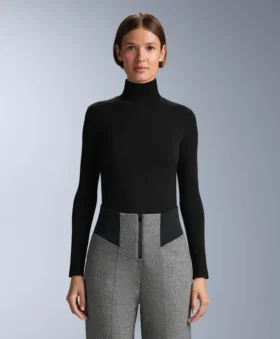 Tricou fără cusături din lână merino