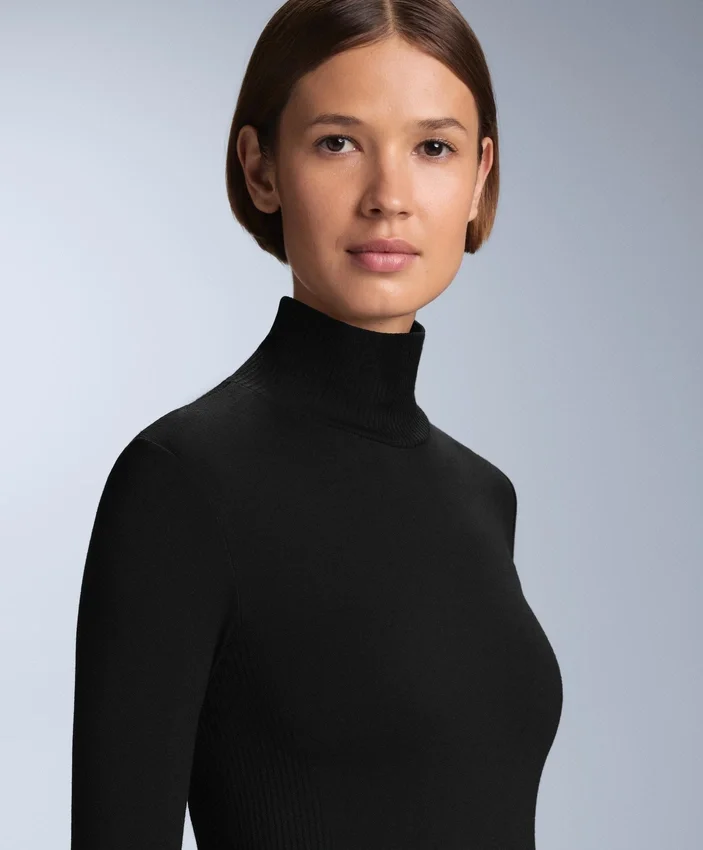Tricou fără cusături din lână merino Tricou fără cusături din lână merino