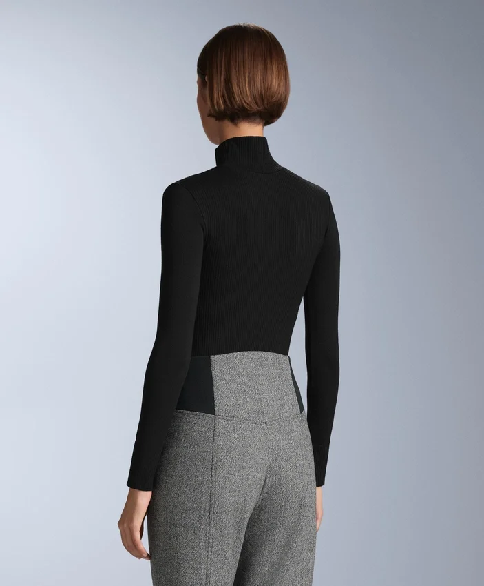 Tricou fără cusături din lână merino Tricou fără cusături din lână merino