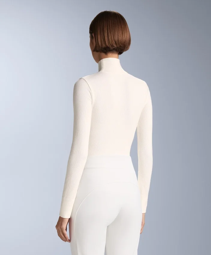 Tricou fără cusături din lână merino Tricou fără cusături din lână merino