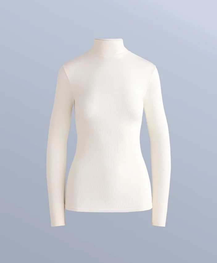 Tricou fără cusături din lână merino Tricou fără cusături din lână merino