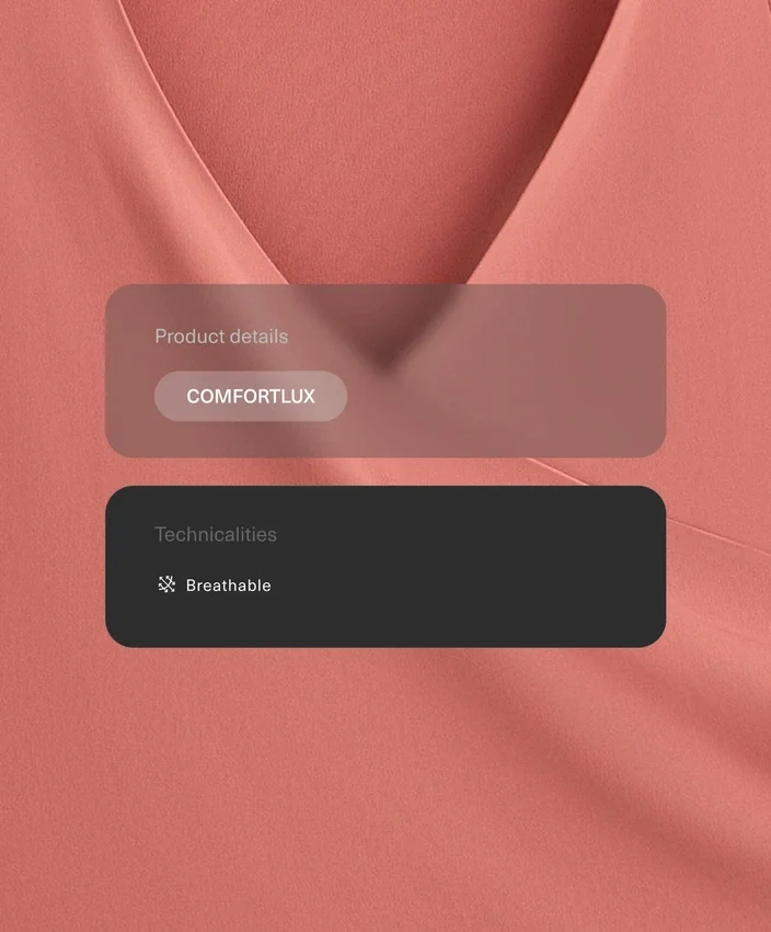 Tricou fără mâneci Comfortlux cu decolteu încrucișat Tricou fără mâneci Comfortlux cu decolteu încrucișat
