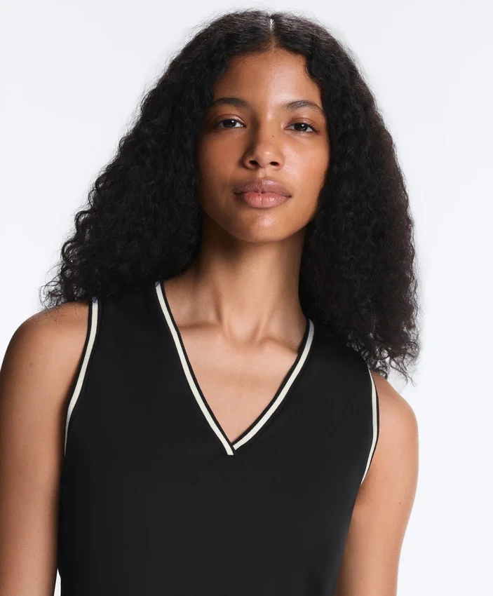 Tricou fără mâneci cu decolteu în V Tricou fără mâneci cu decolteu în V
