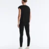 Tricou fără mâneci din amestec de modal