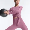 Tricou înfășurat din amestec de lyocell Tricou înfășurat din amestec de lyocell