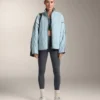 Tricou înfășurat din bumbac amestecat cu nervuri Tricou înfășurat din bumbac amestecat cu nervuri