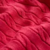 Tricou scurt din tricot spălat, cu bretele împletite Tricou scurt din tricot spălat, cu bretele împletite