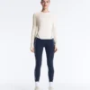 Tricou tehnic cu mâneci lungi și bordură Tricou tehnic cu mâneci lungi și bordură