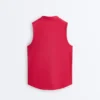 Tricou tehnic fără mâneci, cu jumătate de fermoar Tricou tehnic fără mâneci, cu jumătate de fermoar
