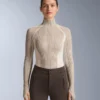 Tricou termic de bază cu tricotaj cu nervuri în culori contrastante Tricou termic de bază cu tricotaj cu nervuri în culori contrastante