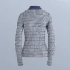 Tricou termic fără cusături, cu imprimeu geometric Tricou termic fără cusături, cu imprimeu geometric