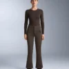 Tricou termic fără cusături, din țesătură Jacquard