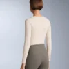 Tricou termic fără cusături, din țesătură Jacquard Tricou termic fără cusături, din țesătură Jacquard