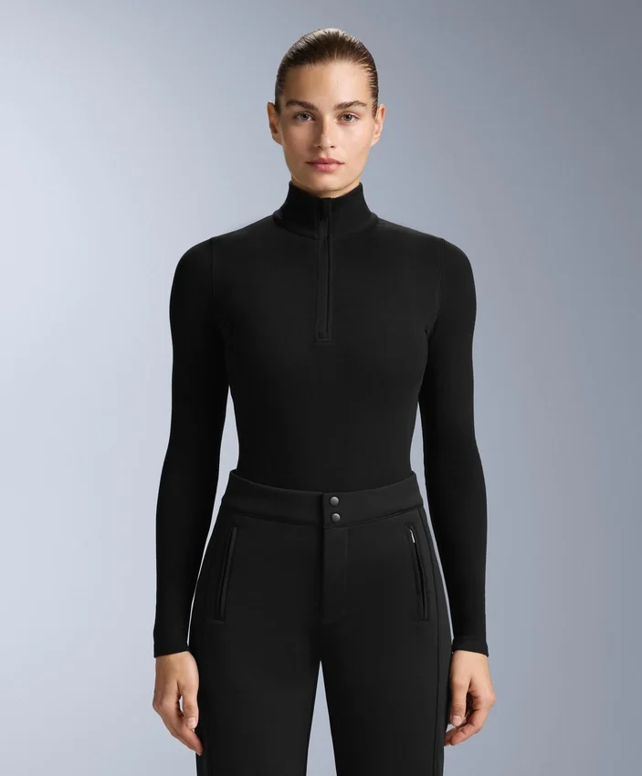 Tricou termic polar cu jumătate de fermoar Tricou termic polar cu jumătate de fermoar