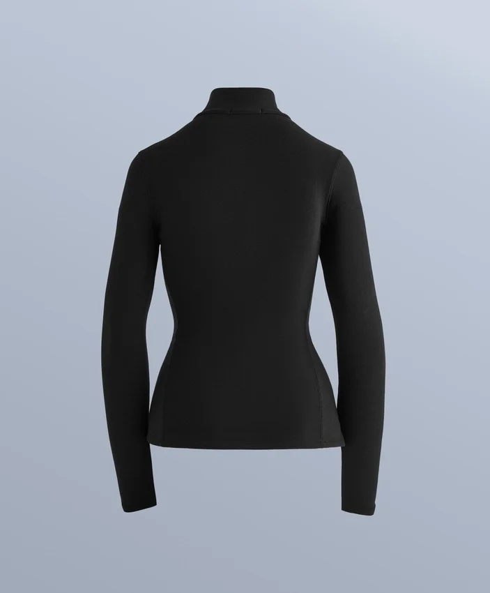 Tricou termic polar cu jumătate de fermoar Tricou termic polar cu jumătate de fermoar