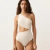 Trikini asimetric cu croșetat tip bule Trikini asimetric cu croșetat tip bule
