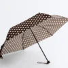 Umbrelă ușoară cu imprimeu cu buline Umbrelă ușoară cu imprimeu cu buline