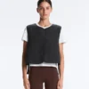 Veste subțire din nailon căptușită Veste subțire din nailon căptușită