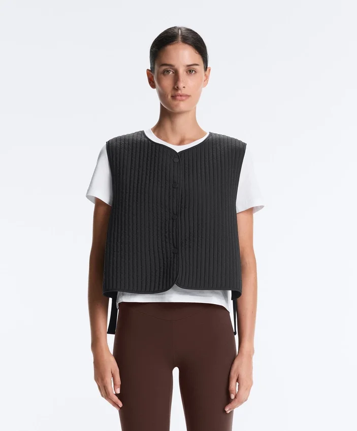 Veste subțire din nailon căptușită Veste subțire din nailon căptușită