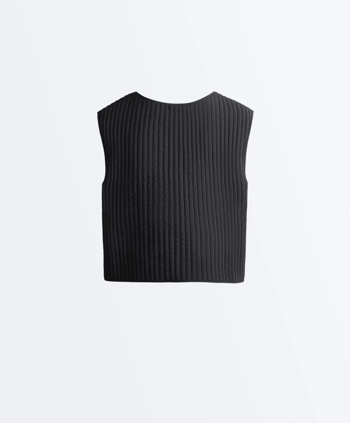 Veste subțire din nailon căptușită Veste subțire din nailon căptușită