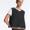 Veste subțire din nailon căptușită Veste subțire din nailon căptușită