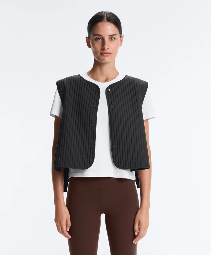 Veste subțire din nailon căptușită Veste subțire din nailon căptușită